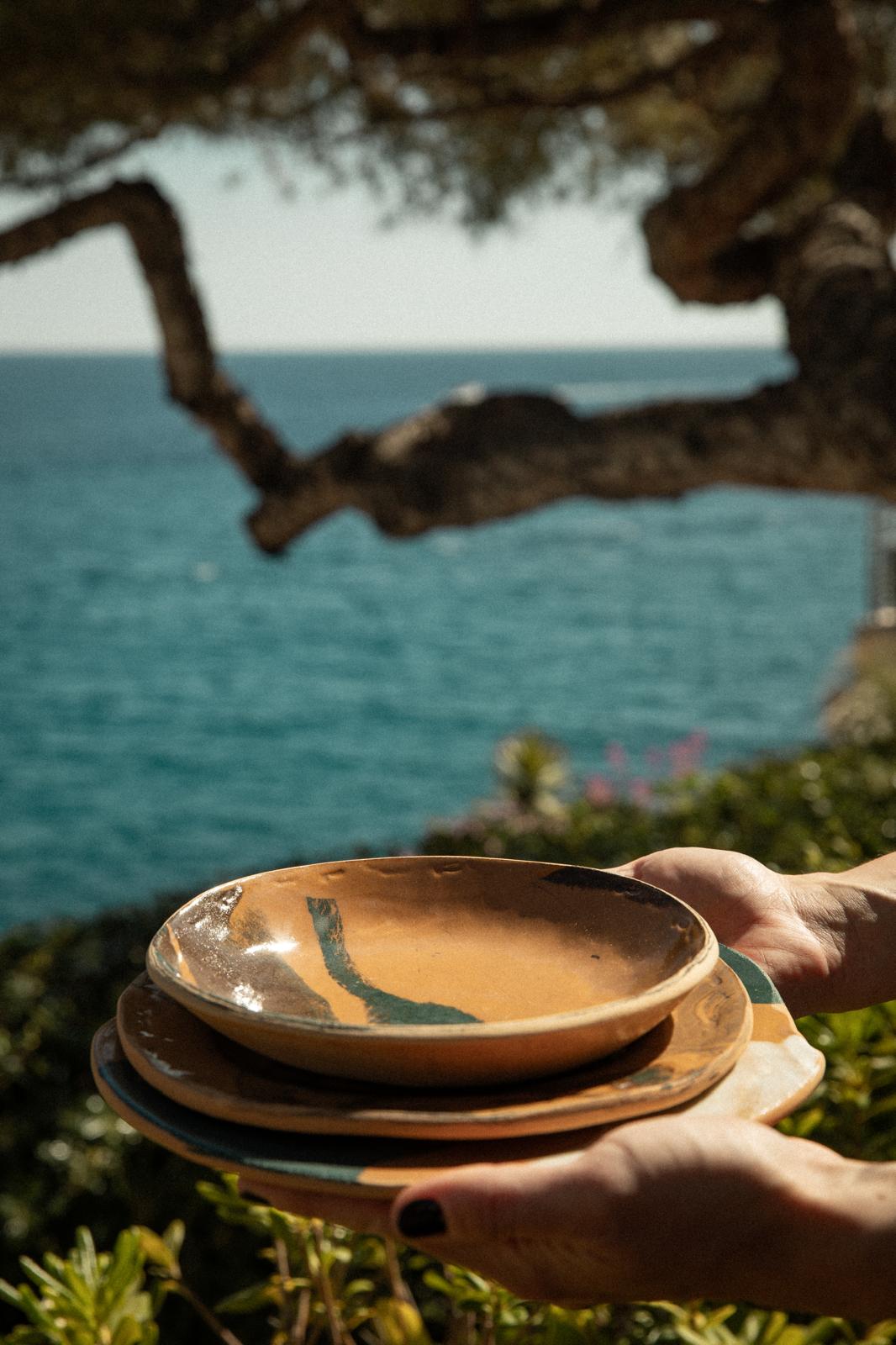 Collaboration Marine Schiano-Lamoriello — vaisselle pour restaurateurs